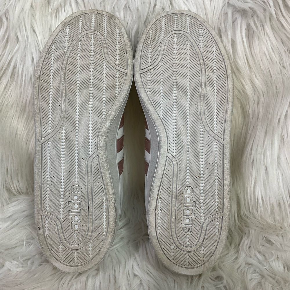 Adidas Cloudfoam Advantage Stripe White Lace-Up S… - image 8